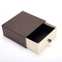 Peacock Pattern Drawer Gift Box for Belts and Small Items