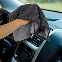 Twisted Loop Car Drying Towel Microfibre Towel, High Absorbency Microfiber Cloths, Double-Sided for Car Paint, Glass, Chrome and LCD Screens