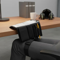 Aviator Writing Kneeboard Multi-Functional Aviator Leg Strap Board Cockpit Writing Board Hands-Liberated Design Visual
