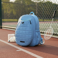 Badminton Racket Backpack Badminton Racquet Tote Bag Wear Resistant Sports Shoulder Bag for Travel