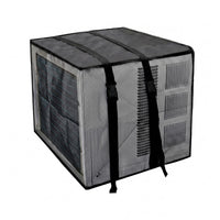 Adjustable Buckle Straps Window Air Conditioner Cover Oxford Cloth Window Air Conditioning Cover Box-Shaped Home Protection