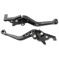 2 Pieces Brake Handle Lightweight CNC Aluminum Motorcycle Levers Rust Resistant Vehicle Replacement for DIY Modifiers