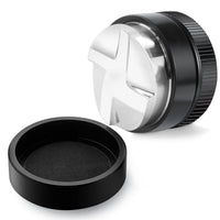 Espresso Coffee Grounds Distributor Stainless Steel Portafilter Distributor Espresso Leveler Anti-Slip for Baristas, Home Bar