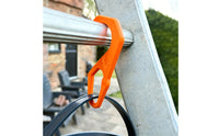 Compact Ladder Hook Lightweight Pail Hanger Space-Saving Ladder Hook with Deer Motif Easy to Install for Homeowners