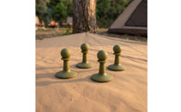 4 Pieces Tent Pole Top Cap Puncture-Resistant Tent Pole Cap Anti-Tear-Resistanting