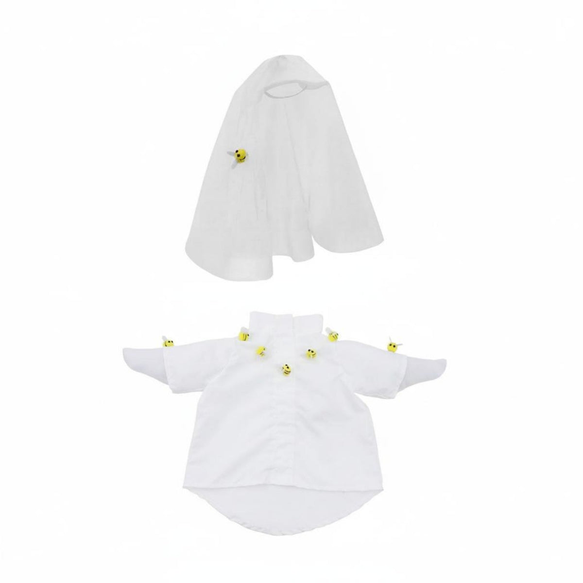 Bee Goose Costume Easy to Put on Porch Goose Clothes Yard Decoration