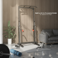 Residential Workout Station Stabilizer Rods Pull up Parallel Grip Station Foam-Padded Grip Workout Rack