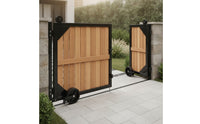 Electrophoresis Finish Sliding Gate Guide Kit Heavy Duty Sliding Gate Kit Easy to Install Rust Proof