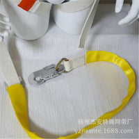 Full Body Flame Retardant Safety Harness with Lumbar Support for High-Altitude Work