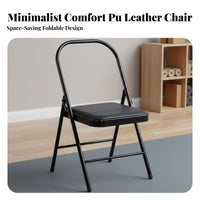 Foldable Mindful Movement Chair Padded PU Seat Mindful Movement Inversion Bench Anti-Slip Headstand Bench Professional Grade for Beginners, Seniors, Home Gym