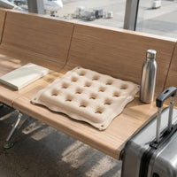 Airplane Seat Cushion Quick Inflation Inflatable Seat Cushion Portable Item Deflatable Soft Cushioning for Hard Seats