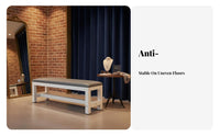 Padded Shoe Bench Multi-Purpose Padded Entryway Bench adaptable Use Long Stool for Homeowners, Business Owners, dressing area, Bedroom, Retail outlet