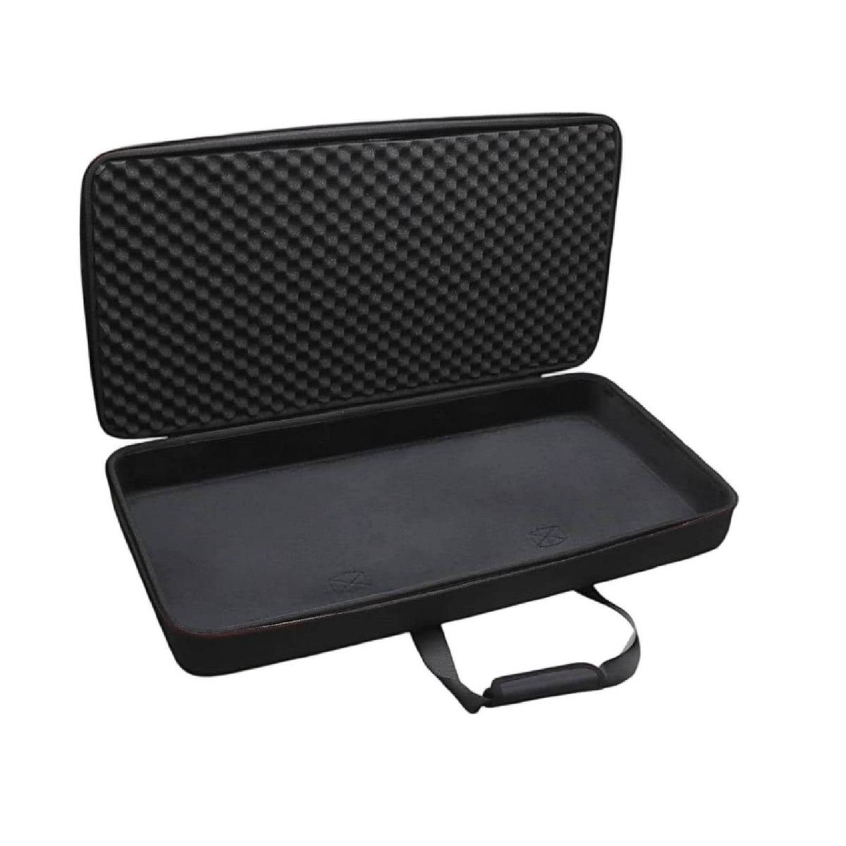 MIDI Keyboard Case Shock-Absorbing Keyboard Case with Handle Shockproof Portable for Musicians, Travel, Studio