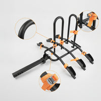 3 Bike Hitch Secure Carrier Hitch-Mounted Bike Rack Heavy-Duty for Cyclists, Suvs, Road Trips
