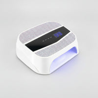 LED Nail Lamp Professional Gel Polish Curing Lamp Nail Dryer with Timer Fast Drying Desktop for Manicurists, Home Manicure