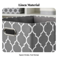 Foldable textile Cube With Handle foldable Cube container long-lasting for Office, Adults
