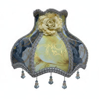 Retro Design Beaded Fringe Lampshade Handmade Craftsmanship Lamp Cover for Bedroom