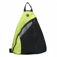 Portable Pickleball Sling Bag Lightweight Pickleball Paddle Bag Multiple Pockets Triangular Sports Backpack Bottle Holders