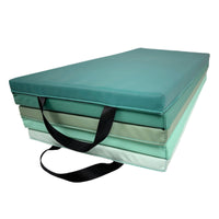 Folding Exercise Mat Cushioned Folding Workout Mat Compact for Dance Practice