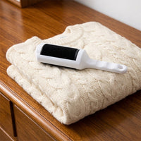 Pet Hair Remover and Clothes Brush for Car Seats, Self-Cleaning Reusable Lint Roller for Cat Hair, Mini Lint Roller Travel Size, Fluff Remover