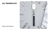 Telescopic Inspection Mirror Portable Inspection Mirror Clear Distortion View for Mechanics, Technicians, Machine Maintenance