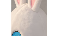 Hare Costume with Headpiece Furry Hare Costume Full-Body Bunny Suit for Children, Young Children