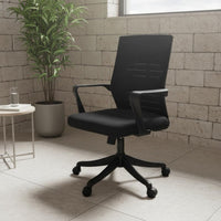 Height Adjustable Mesh Back Office Chair for Conference Room
