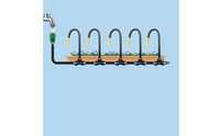Misting Kit with Brass Nozzles DIY Misting System with Strainer Compatible Drips Irrigation Kit for Gardeners, Greenhouse