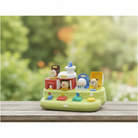 Interactive Toy with Music Operated Spring-up up Animal Toy Musical for Toddlers, Infants, Playroom, Classroom, Daycare