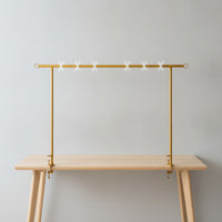 Tabletop Arch Stand Adjustable Table Arch Stand Clamp-on Frame Iron Hardware Lightweight for Event Planners, Weddings