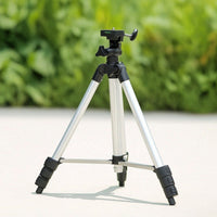 Stable Aluminum Alloy Tripod Extendable Telescopic Tripod Adjustable Photo Stand Sturdy for Surveyors, Builders, DIYers, Laser Leveling, Construction Sites, Home Renovation