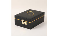 Jewelry Storage Box Travel-Friendly Jewelry Box with Lock Secure for Commuters, Collectors
