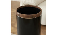 No-Bend Design High-Foot Trash Can Large Capacity Wheeled Pedestal Waste Bin With Wheels Rolling Garbage Tote Odor-Sealing Lid for Living Room, Kitchen, Office