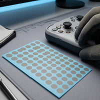 Button Repair Dots 6 Mm Conductive Adhesive Dots Button Repair Tape Silver Gray