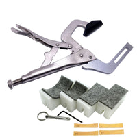 Handheld Fret Press Tool with Release Lever Adjustable Guitar Fret Press for Workbench