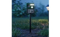 Solar Creature Flashing Illuminating Lights with Flashing Glare Raptor Shaped Creature Scarer Adjustable Frequency for Yard