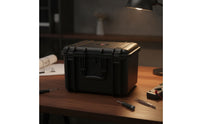 Hard Armored Case Waterproof Hard Carrying Case Impact-Resistant Rugged Storage Box for Photographers, Drone Users, Travel, Field Work