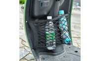 Elastic Mesh Scooter Bag Double-Layer Scooter Front Bag Vehicle Accessory Reinforced Edging Loop Attachment