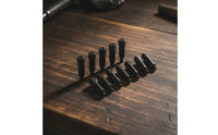 12 Pieces Valve Cover Bolt Kit Hex Head Valve Cover Bolts Carbon Steel Black