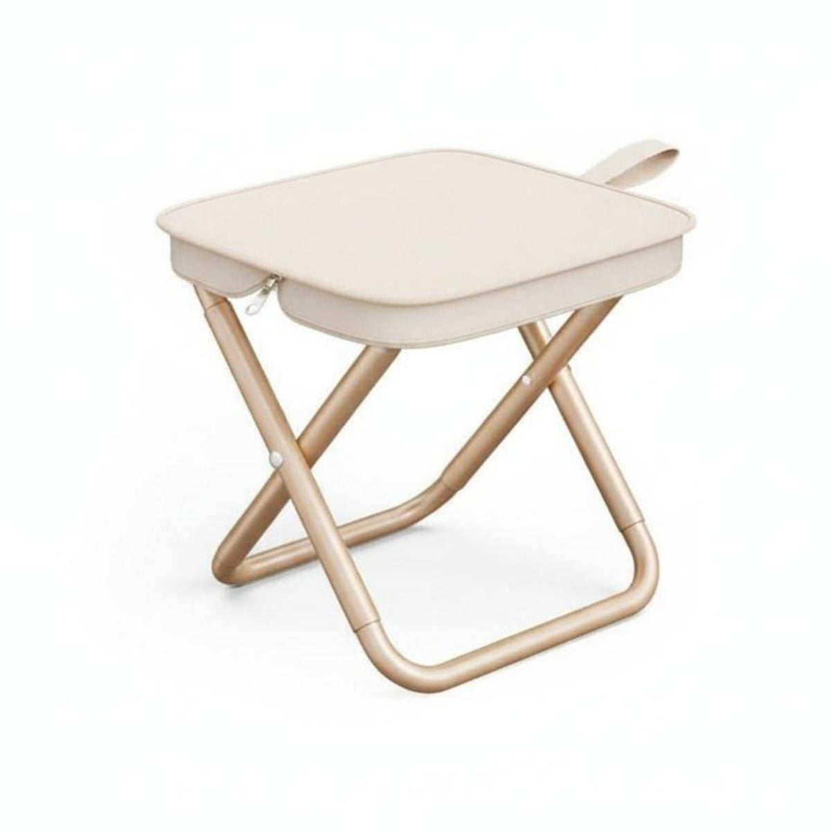 Ultralight & Compact Collapsible Pouch Stool Lightweight Backpacking Stool Folds Flat Portable Seat Easy to Set up for Travelers, Commuters, Queuing, Outdoors, Travel, Fishing