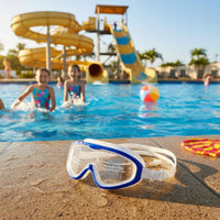 Anti-Fog Kids Swimming Goggles Adjustable Strap Kids Swim Goggles Leak-Proof Seal Children's Swim Mask Leakproof for Boys, Girls, Pool, Beach