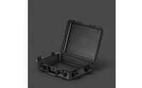 Shocking-Absorbing Box Shocking Resistant Hard   Case Secure Latch Portable Storage Box for Transport, Travel