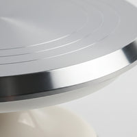 Aluminium Alloy Cake Decorating Turntable Smoothrotating Cake Turntable with Silicone Base Non-Slip Baking Tools Rotating for Bakers