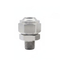 Multi Angle Rotation Stainless Steel Swivel Nozzle Easy to Install Ball Joint Fitting High Pressure for Plumbing System