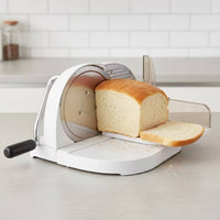 Bread Slicer with Hand Crank Manual Bread Slicer Ergonomic Loaf Cutter for Kitchen