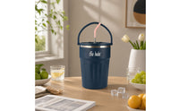 Thermal Jug with Straw Large Capacity Water Bottle with Wide Mouth Vessel for