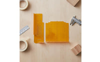 Precise Positioning Cabinet Handle Installation Jig Time-Saving Drawer Handle Installation Tool Easy to Read Drawer Pull Drilling Template for Carpenters, Furniture Making