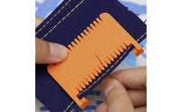 Adjustable Sewing Guide with Clips Handheld Seam Guide with Clip Compact Multifunctional Ruler Accurate for Tailors, Quilters, Quilting