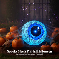 illuminateing pupilball Balloon Spooky Design Inflatable Decoration Photo professional grade for Yard