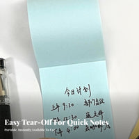 Y Note Effortless Tear to Tear Note Paper Roll Removes Cleanly Memo Tape for Students, Teachers, School, Learning, Desk Organization